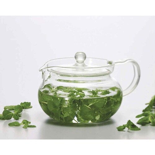 ハリオ 茶茶急須 丸 450ml 耐熱ガラス