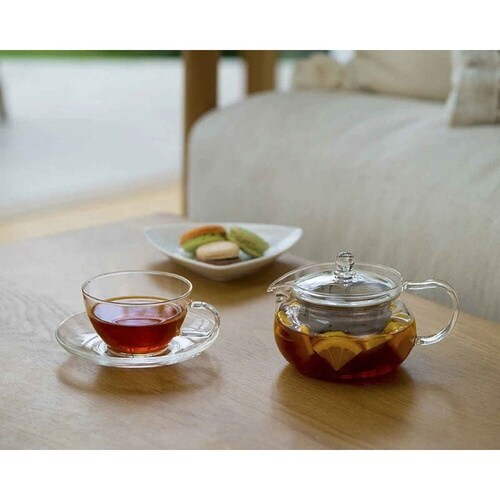 ハリオ 茶茶急須 丸 450ml 耐熱ガラス