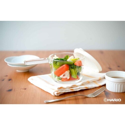 ハリオ ガラスの小鍋 300ml ガラスのある生活