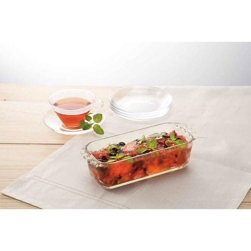 ハリオ パウンドケーキ型 24cm 耐熱ガラス