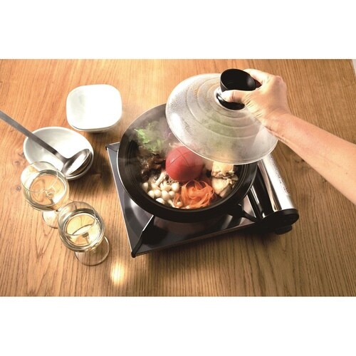 ハリオ フタがガラスの土鍋 8号 ガス火専用