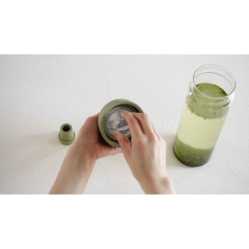 ハリオ フィルターインボトル スモーキーグリーン