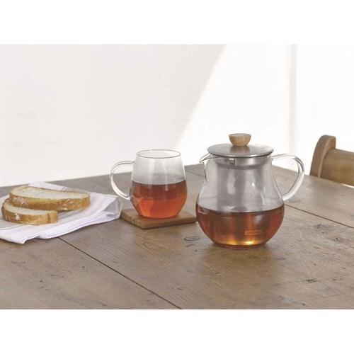 ハリオ ティーポット 450ml 耐熱ガラス