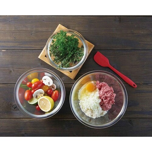 ハリオ ミキシングボウル 1500ml 耐熱ガラス