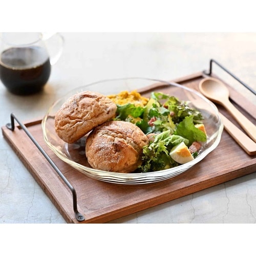 ハリオ プレート 25cm 耐熱ガラス