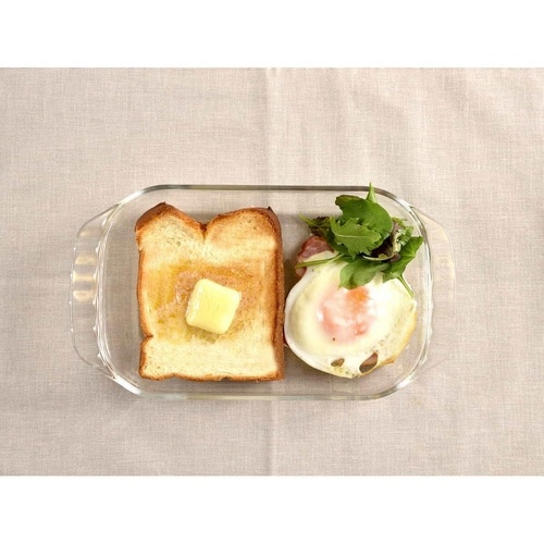 ハリオ トースター皿 25cm 耐熱ガラス