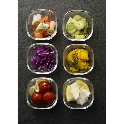 ハリオ 漬物容器 800ml 漬物グラス スリム