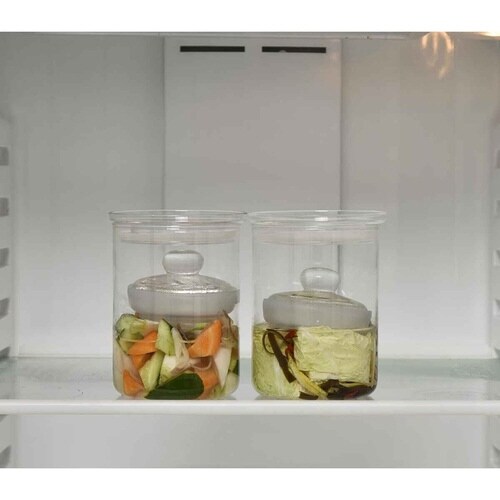 ハリオ 漬物容器 800ml 漬物グラス スリム