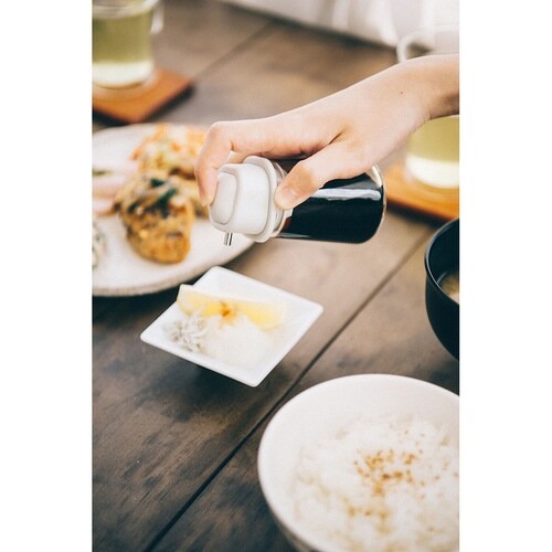 醤油さし 80ml ワンプッシュ ペールグレー