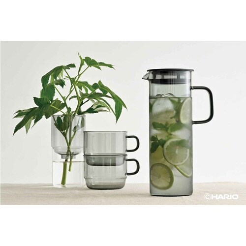 ハリオ ピッチャー 冷水筒 800ml グレー