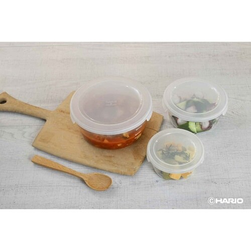 ハリオ 保存容器 600ml 耐熱ガラス製保存容器