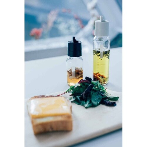 ハリオ ワンタッチドレッシングボトル ペールグレー