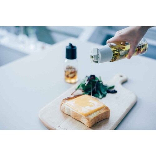 ハリオ ワンタッチドレッシングボトル ペールグレー