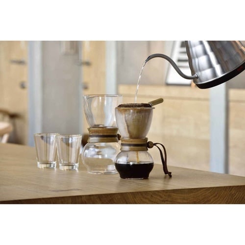 ハリオ ドリップポット ウッドネック 480ml