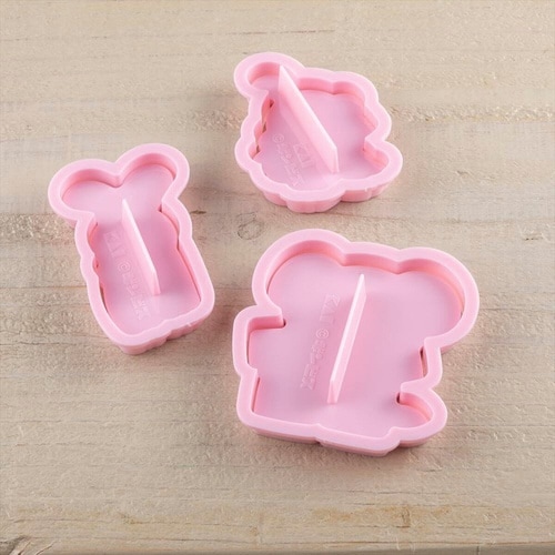 クッキー型 セット ぞう×うさぎ×さる