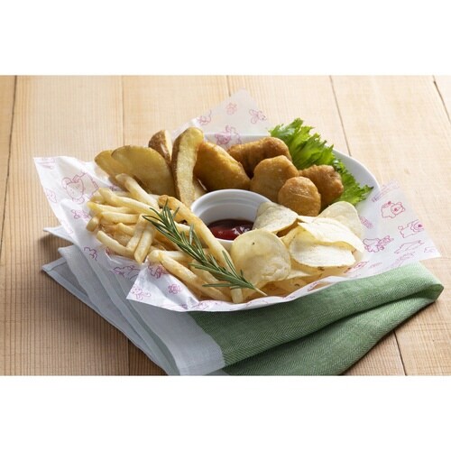 ワックスペーパー たべっ子どうぶつ ピンク