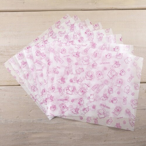 ワックスペーパー たべっ子どうぶつ ピンク