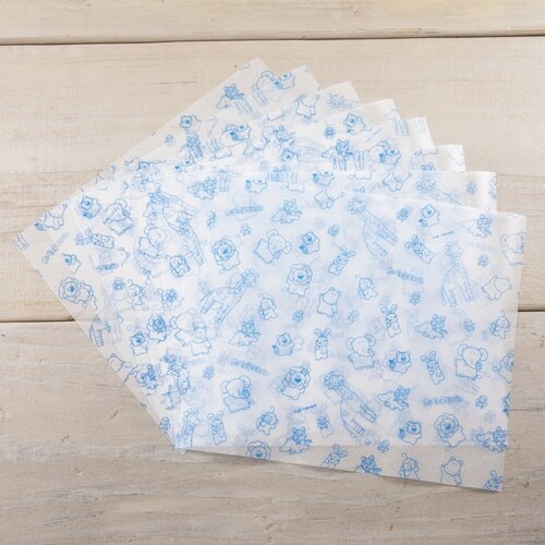 ワックスペーパー たべっ子どうぶつ ブルー