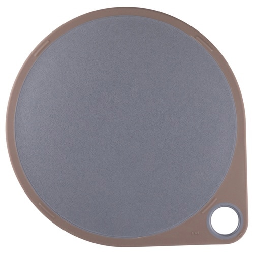 丸いまな板 35cm チャコールグレー
