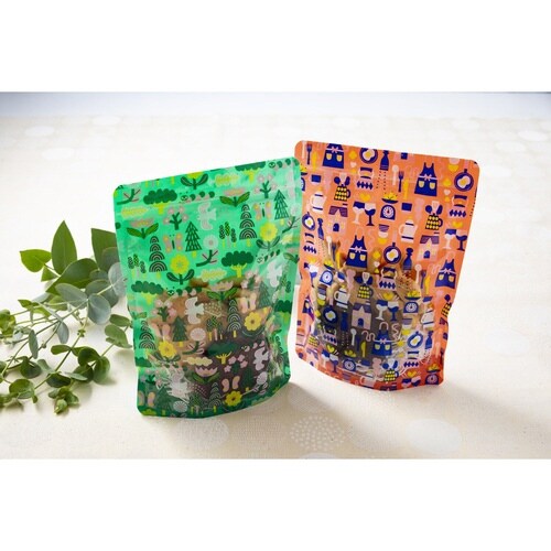 お菓子袋 北欧 プラスチック 5枚入 キッチン