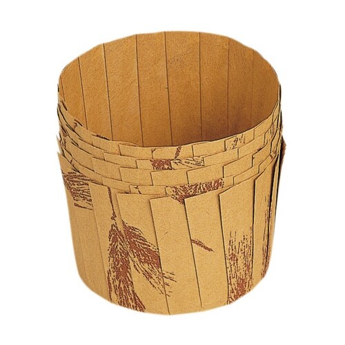 マフィン型 5個入 ラッピング袋付 紙製