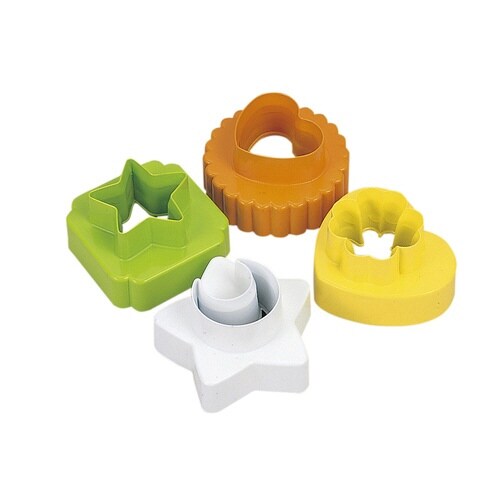 クッキー型 抜き型 2色 セット プラスチック製