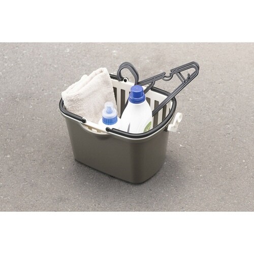 バスケット カーゴバケツ 収納 洗える オリーブ