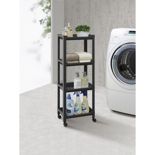 キッチンワゴン コネクトラック ミニ ブラック