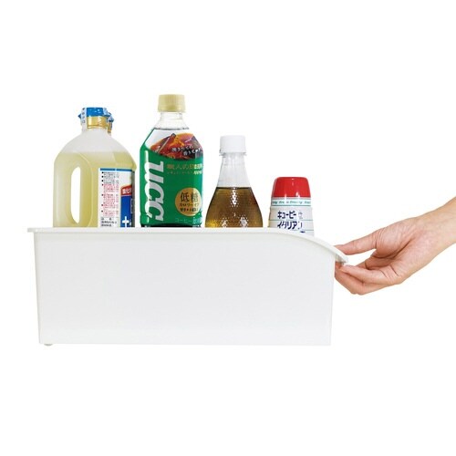 キッチン収納ケース ストックボックス ホワイト