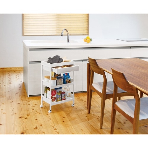 キッチンワゴン 3段 サージュワゴン 幅40cm