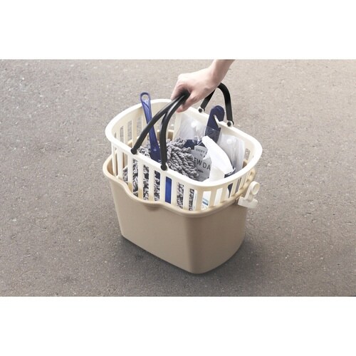 バスケット カーゴバケツ 収納 洗える コヨーテ