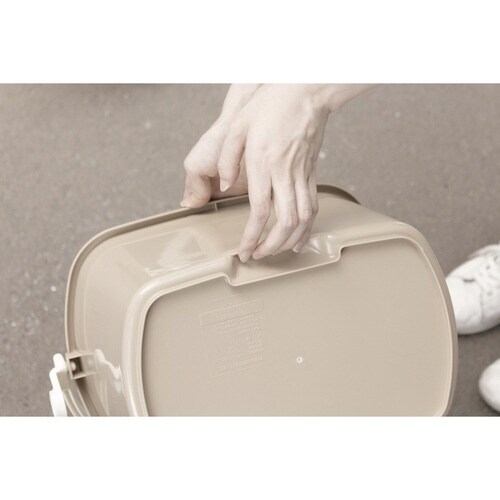 バスケット カーゴバケツ 収納 洗える コヨーテ