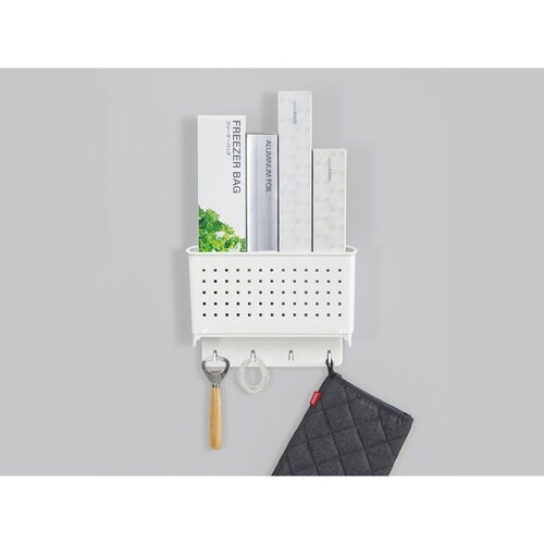 キッチン収納 冷蔵庫横 マグネットストッカー