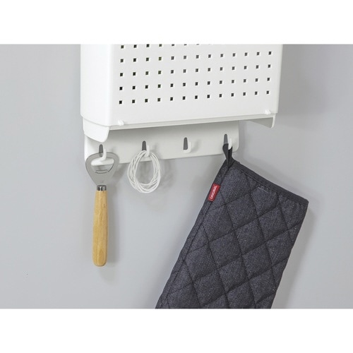 キッチン収納 冷蔵庫横 マグネットストッカー