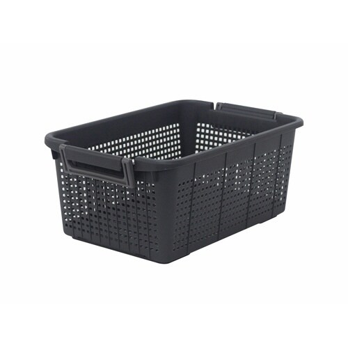 バスケット M ダークグレー