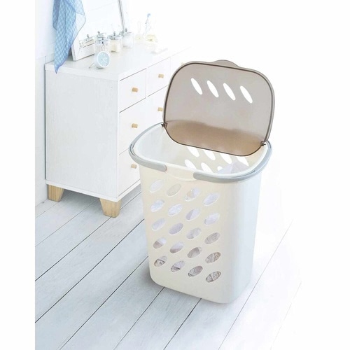 ランドリーバスケット ルーフバスケット 蓋付き