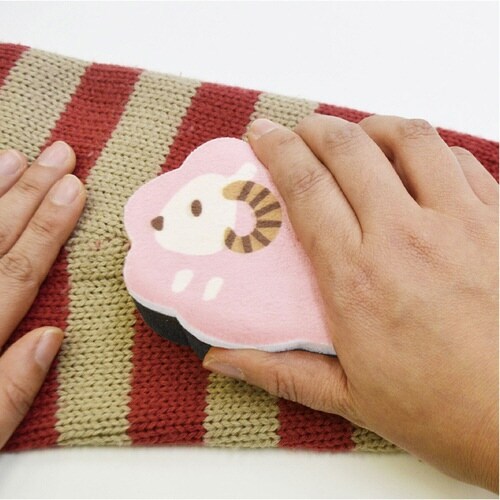 毛玉取り スポンジ 洋服ブラシ 毛玉 ソフトタイプ