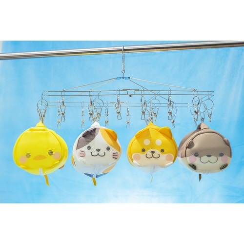 洗濯ネット ぬいぐるみみたいな洗濯ネット シバイヌ