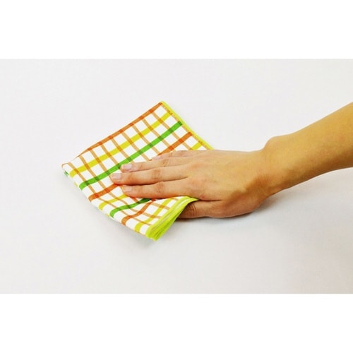 ふきん 抗菌キレイ食器ふきん オレンジ