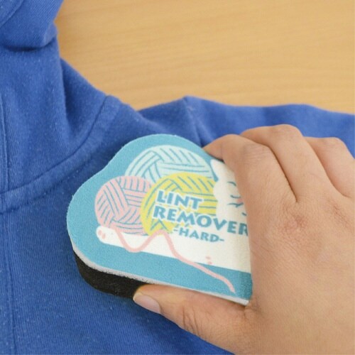 毛玉取り スポンジ 洋服ブラシ 毛玉 ハードタイプ