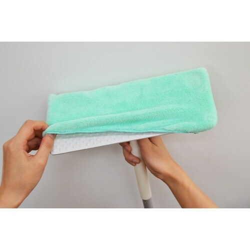 フローリングワイパー 雑巾 水拭き グリーン