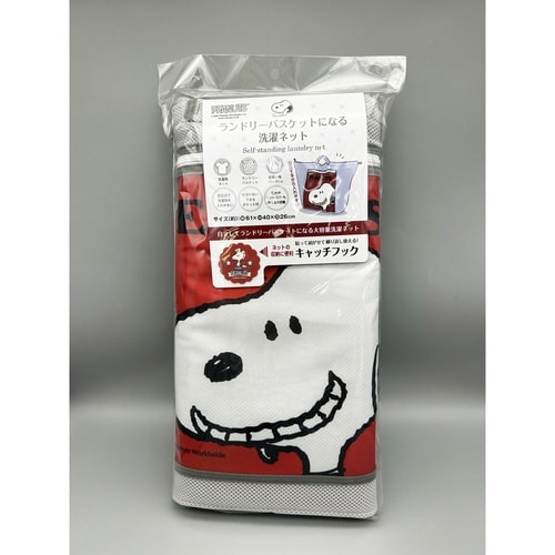 ランドリーバッグ スヌーピー レッド