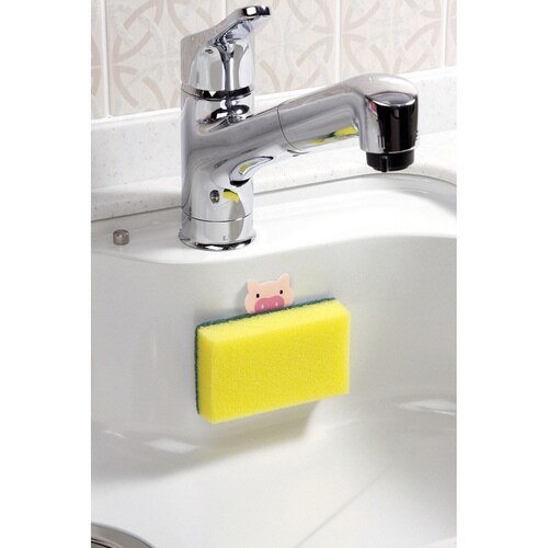 タオル掛け 便利キャッチフック 3個入 ブタ