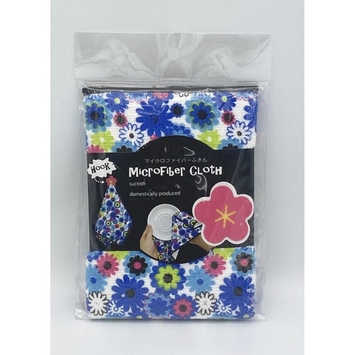 ふきん マイクロファイバーふきん ブルー