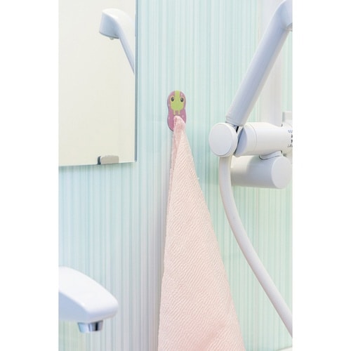 スポンジラック ピタッとキャッチフック カエル