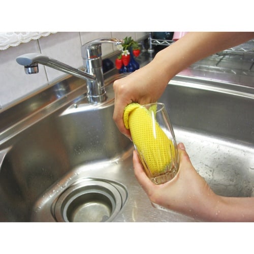 キッチンスポンジ 洗剤不要食器洗い