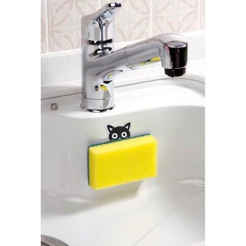 タオル掛け 便利キャッチフック 3個入 ネコ