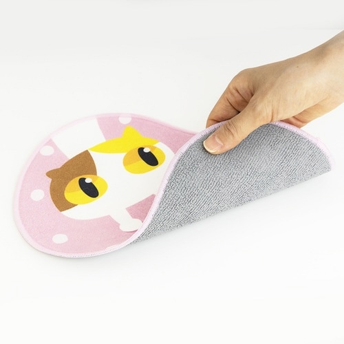 水切りマット 超吸水みずきりマット ねこ ミケネコ