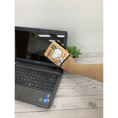 スマホクリーナー スヌーピー 手あか ハッピー