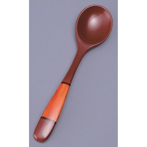 ティースプーン 木製 漆塗 スプーン 和食器 朱